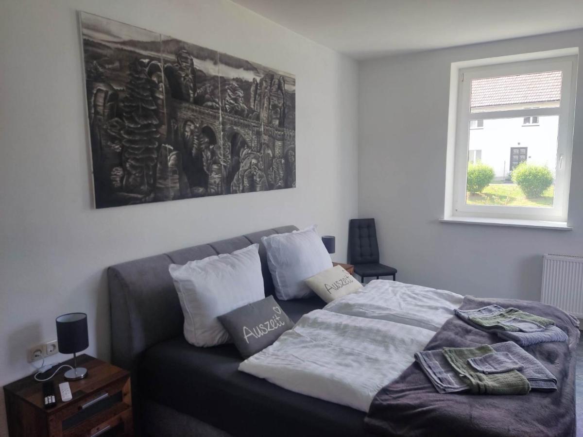 Ferienwohnung Am Hofladen Hellendorf - Saechsische Schweiz Bad Gottleuba Exterior foto